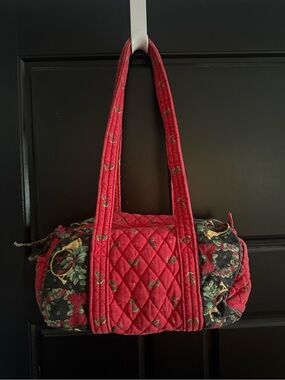 Red Vintage Vera Bradley in "Red Holly"